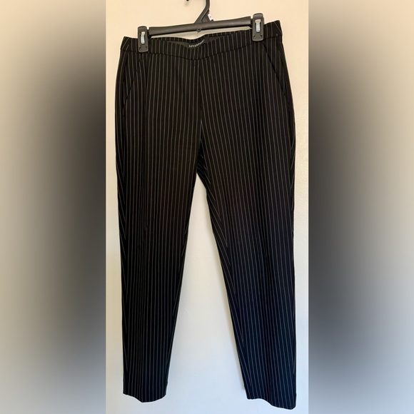 Liverpool Pants - Liverpool Black Pinstripe Women's Trousers